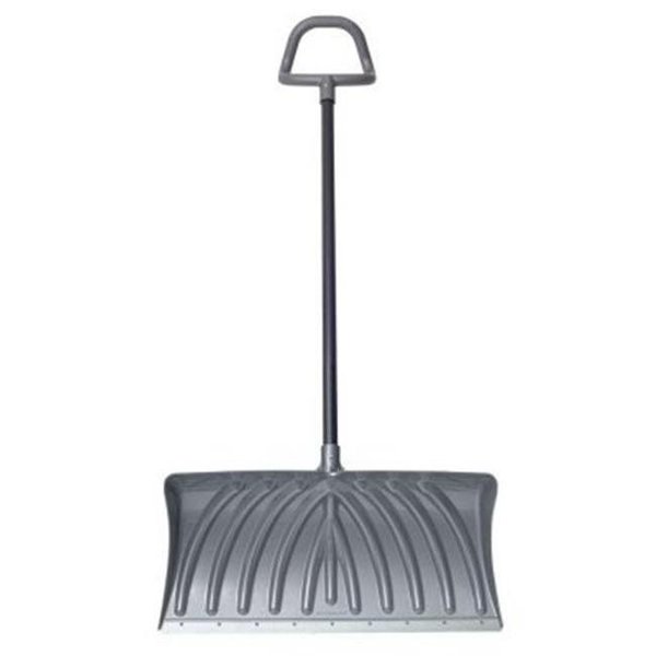 Suncast Suncast 235837 12 x 27 in. Gray Deluxe Poly Snow Shovel & Pusher 235837